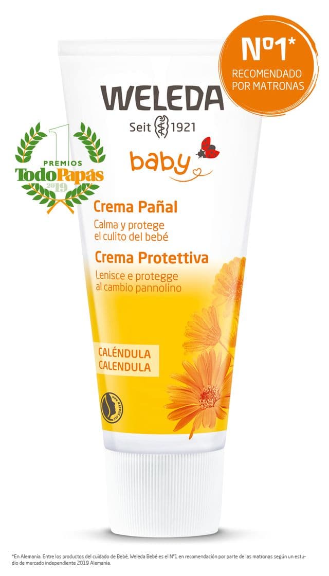 Fashion Crema Pañal para el Culito de Bebé | Crema de Caléndula