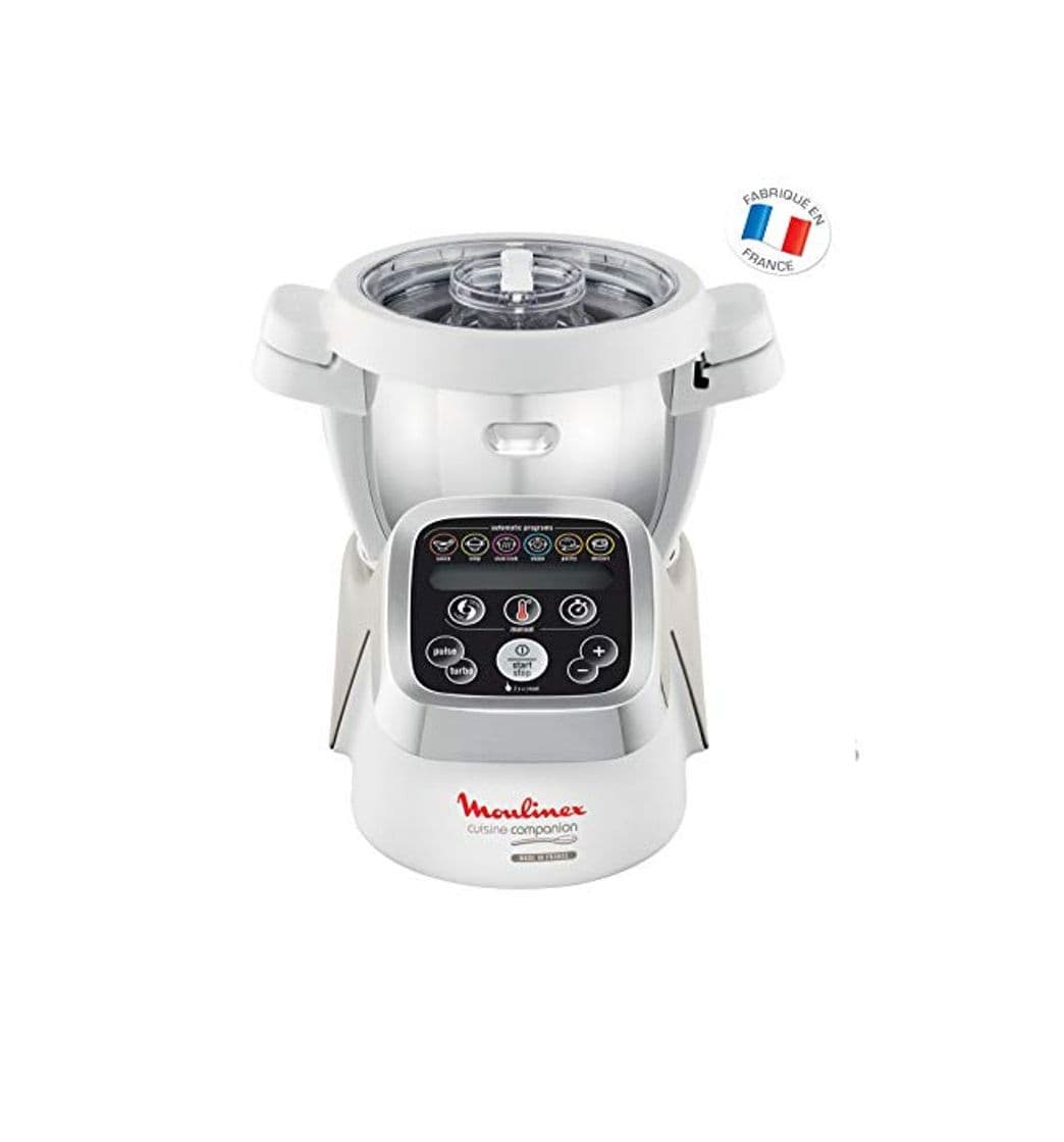 Home Moulinex Cuisine Companion HF802A - Robot  cocina con 6 programas automáticos