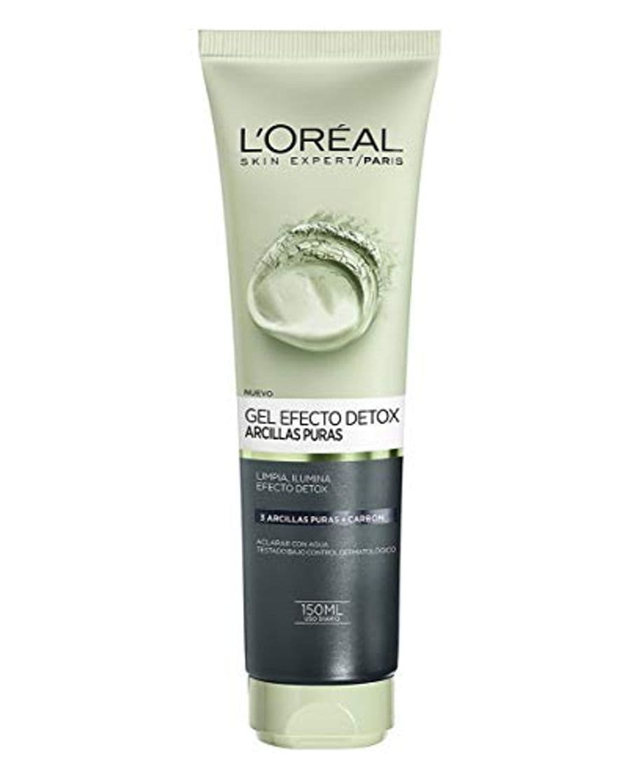 Beauty L'Oréal Paris Gel Limpiador Efecto Detox Arcillas Puras Negra