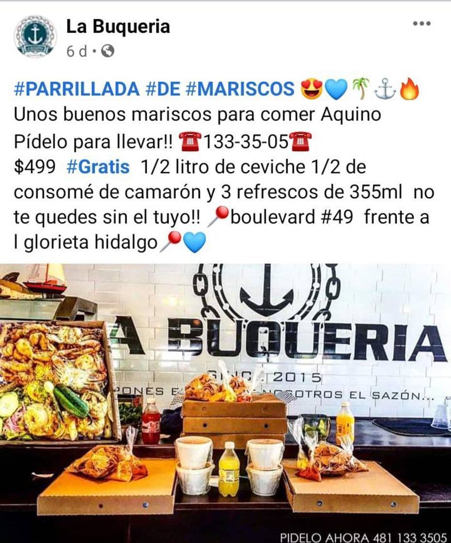 Restaurants Mariscos La Buquería