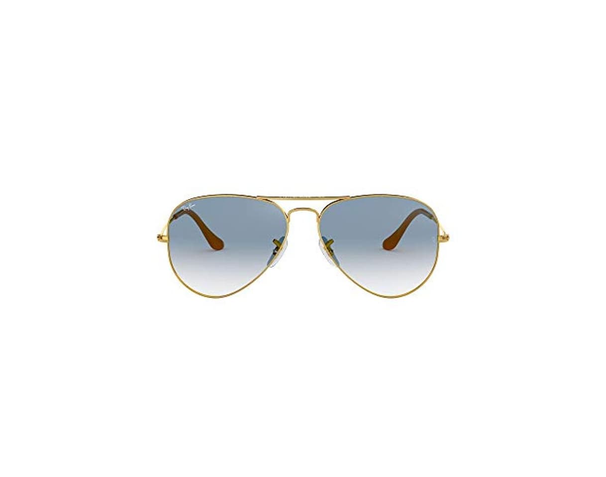 Fashion Ray-Ban Aviator gafas de sol, Dorado