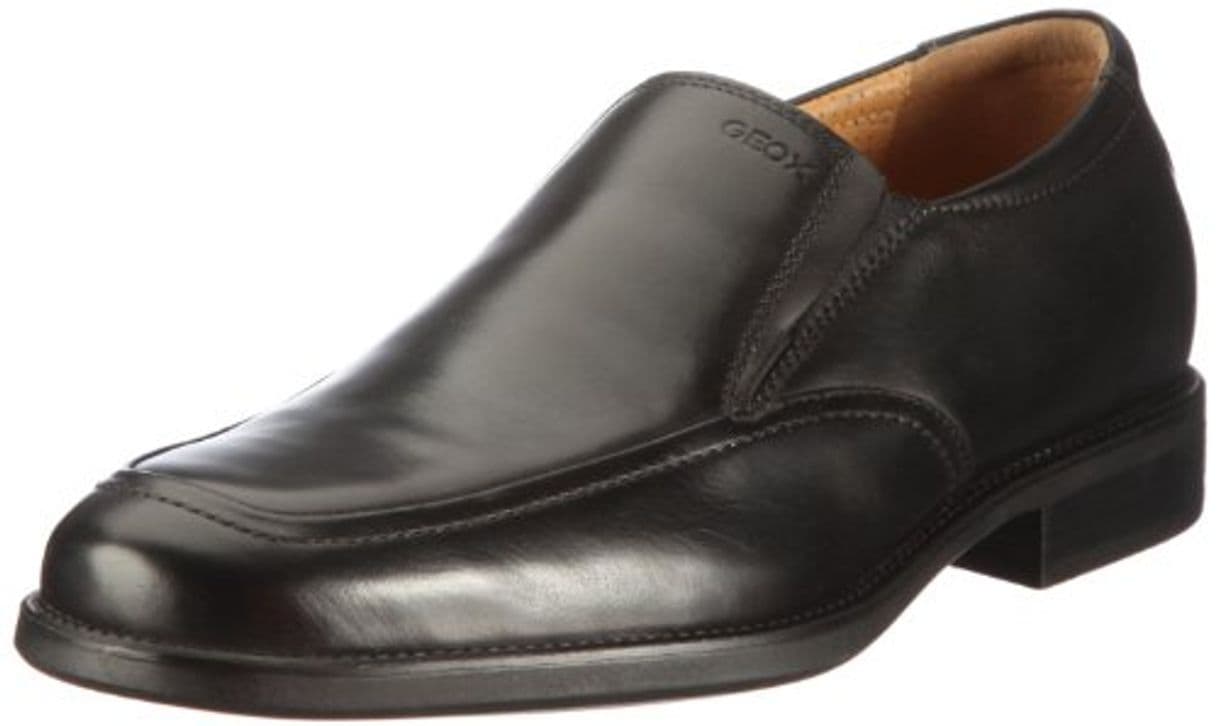 Fashion Geox U Federico Z, Mocasines para Hombre, Negro