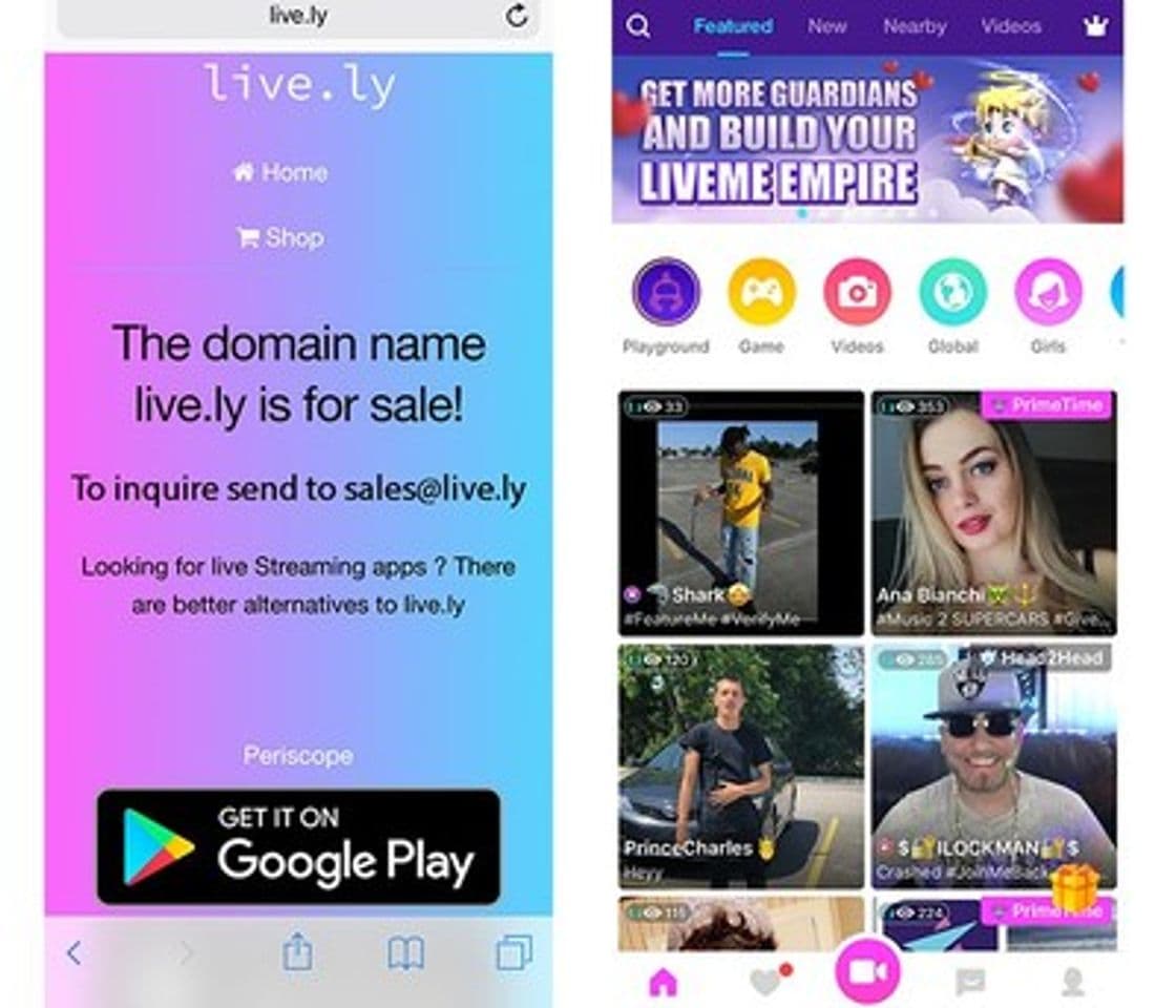 App LiveMe