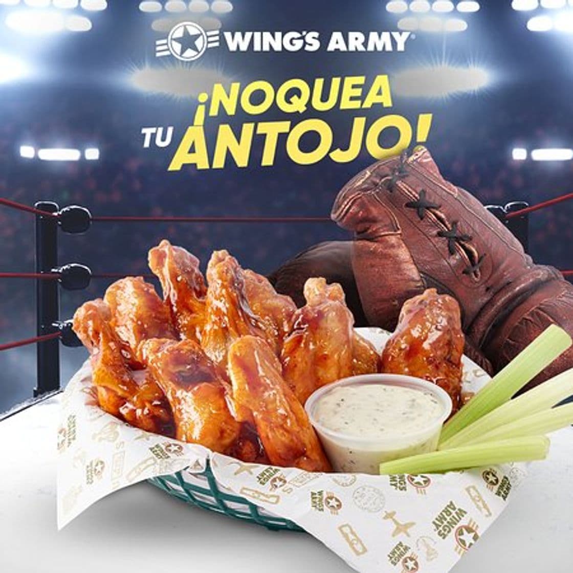 Restaurantes Wings Army Plaza Kafeto