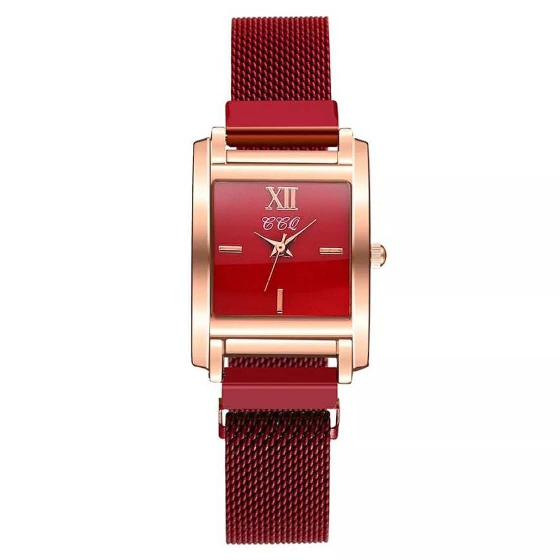 Fashion Reloj de mujer con hebilla magnética