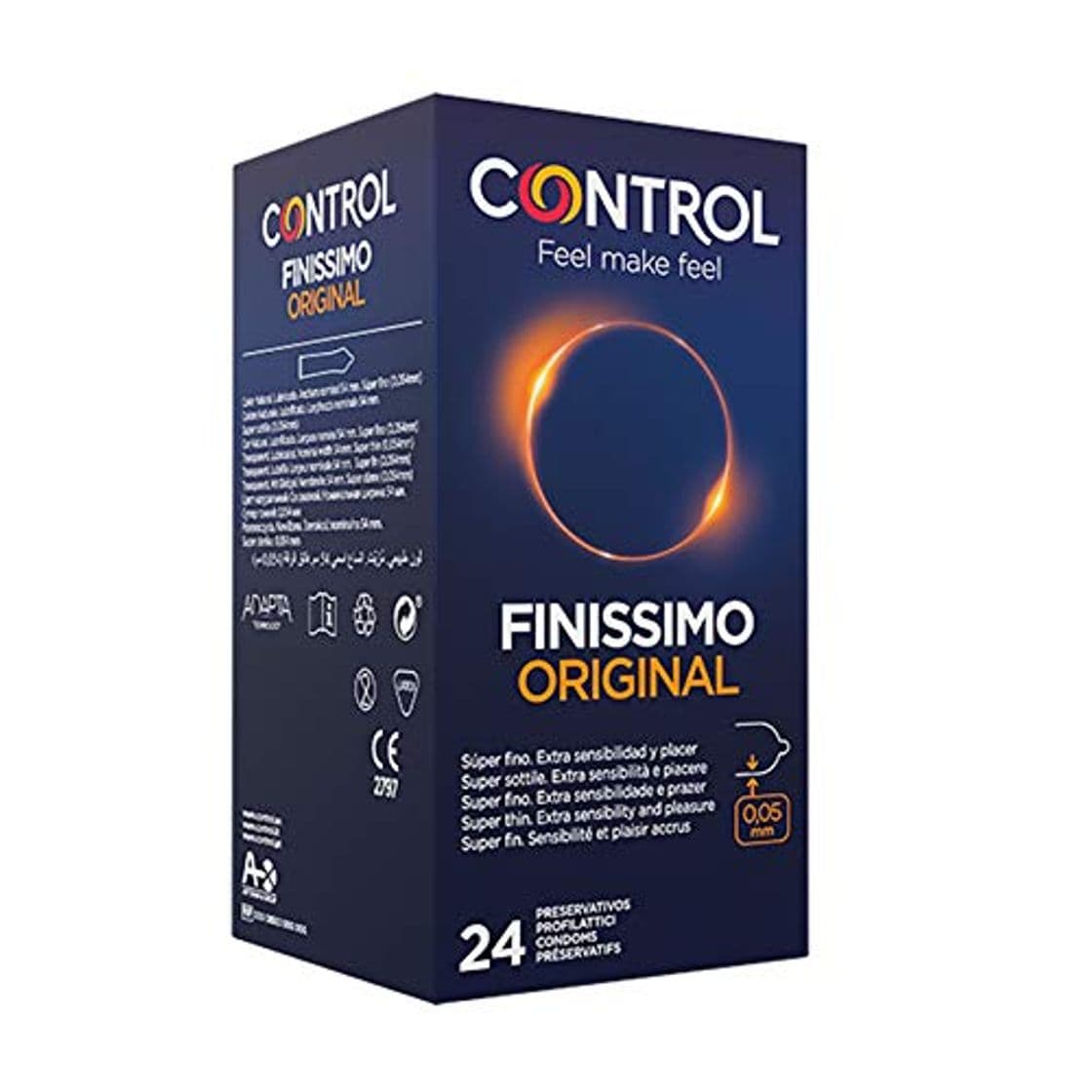 Beauty Control Finissimo - Caja de condones máxima sensibilidad