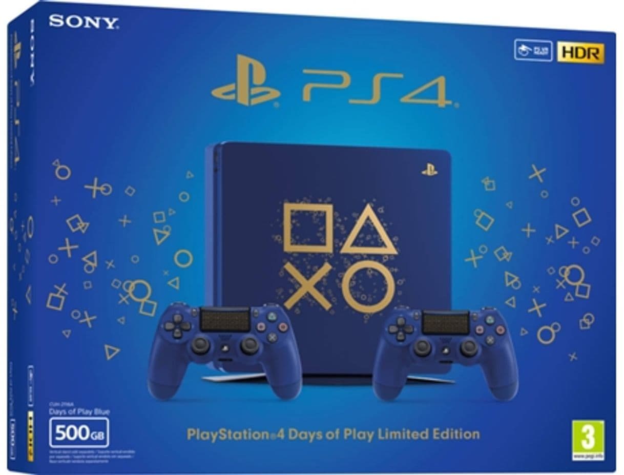 Fashion Consola PS4 Days of Play Edition (500 GB - Azul) | Worten.pt