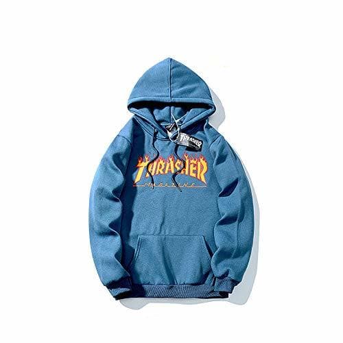 Product ZALA Thrasher Sudadera Capucha Pullover Hood para Hombres y Mujeres con el