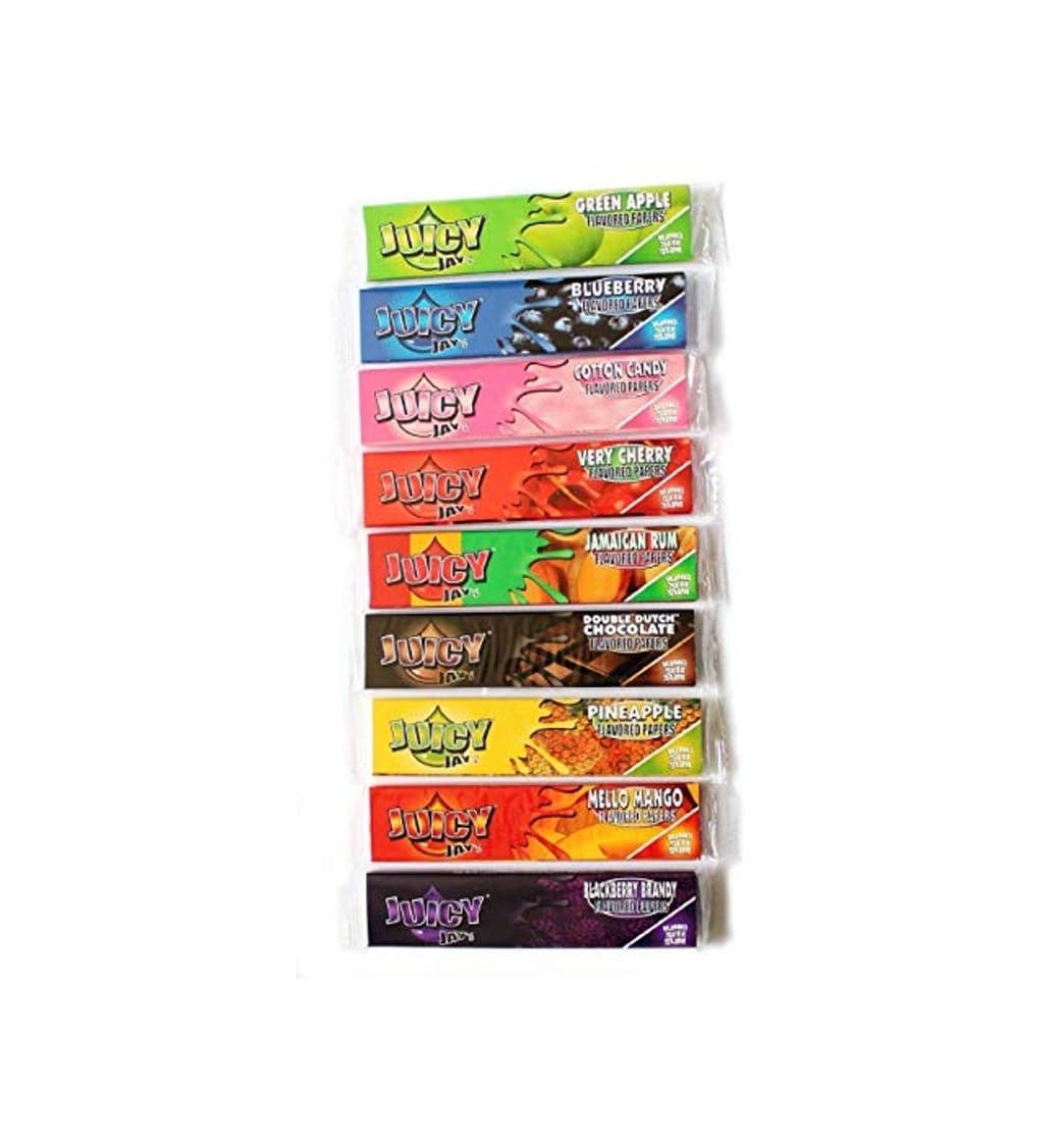 Producto Juicy Jays - Paquete de 10 unidades diferentes de papel para tabaco