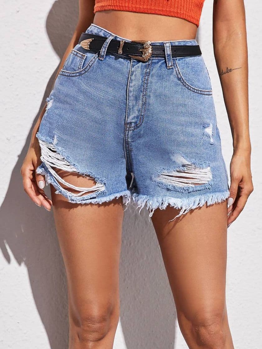 Moda Short rotos