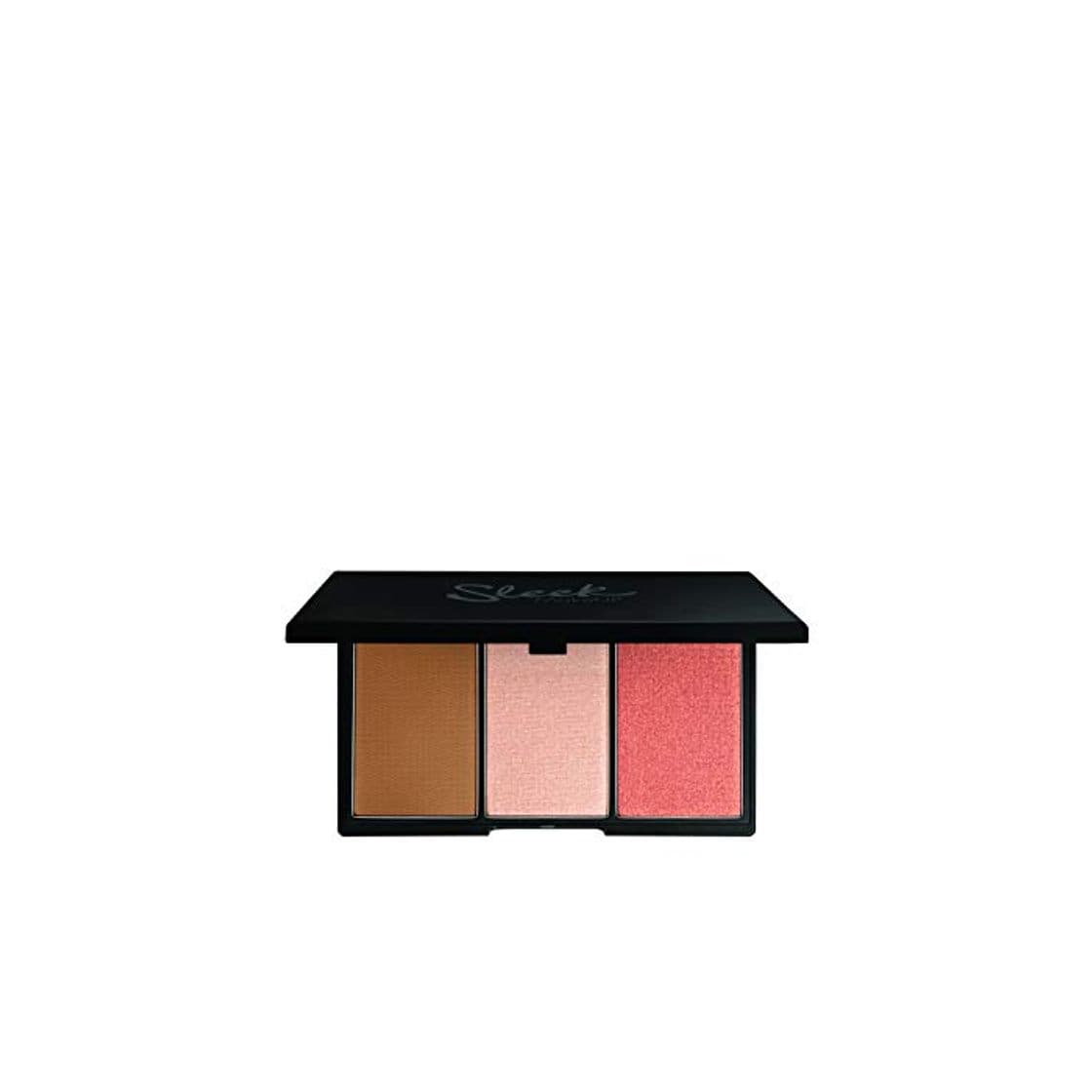 Belleza Maquillaje Elegante Cara Contorno y Blush Palette forma justa 20g, Paquete 1er