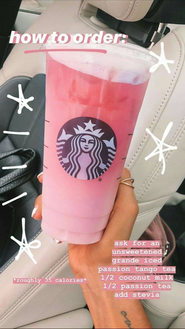 Restaurantes Pink drink - Starbucks 