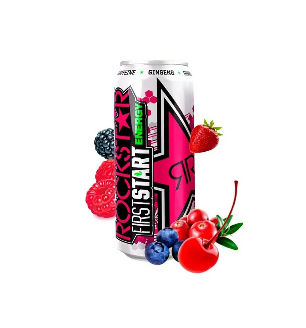 Producto Bebida Energética Rockstar de Frutas del Bosque