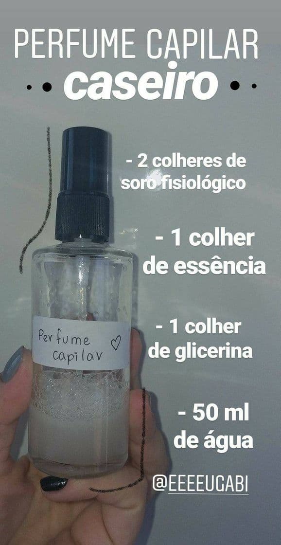 Moda Perfume capilar.