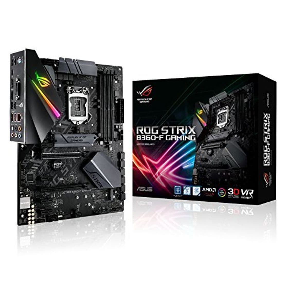 Electronic Asus Intel B360 ATX - Placa base gaming con Aura Sync RGB