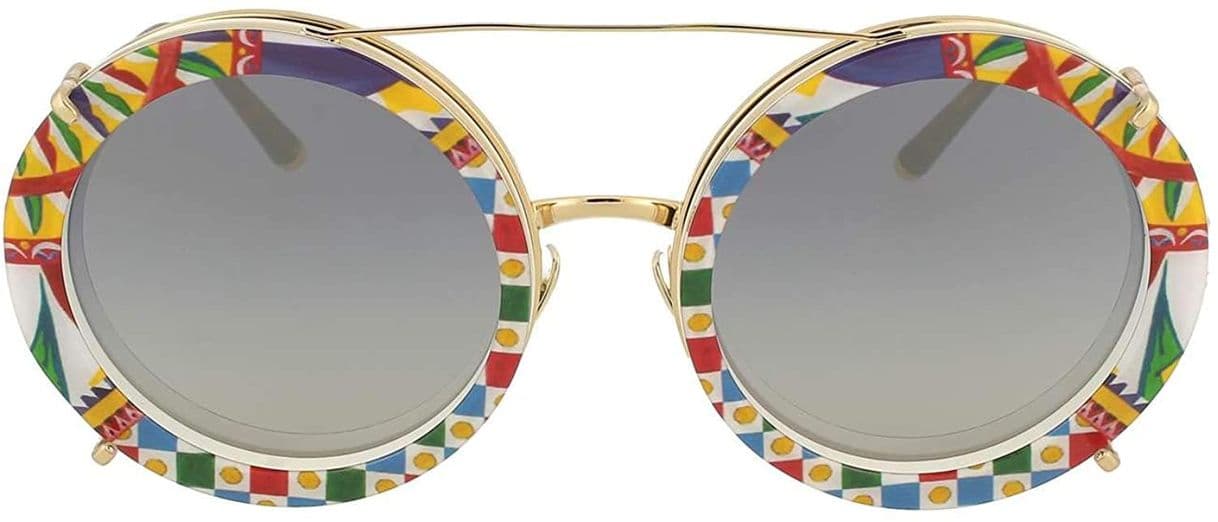 Moda Dolce & Gabbana 0DG2198 Gafas de sol, Pink Gold