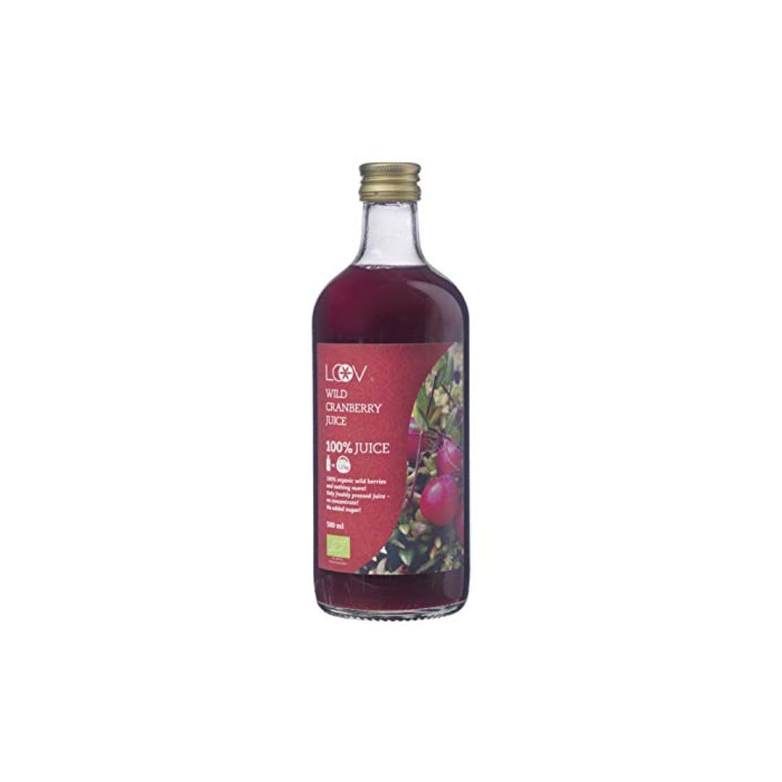 Product Jugo Orgánico de Arándanos Agrios