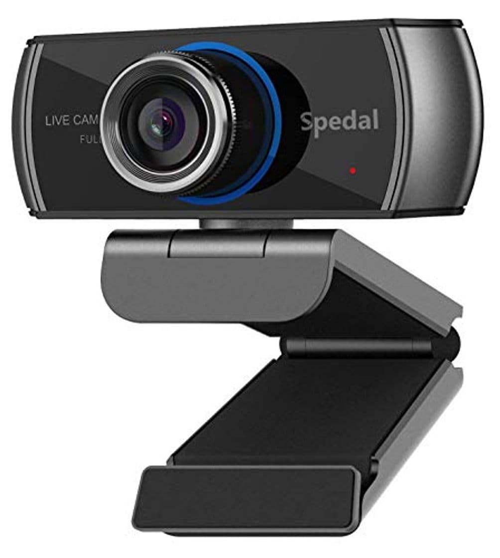 Product Spedal Full HD Webcam 1080p, Streaming Cámara Web con Micrófono, USB Webcam