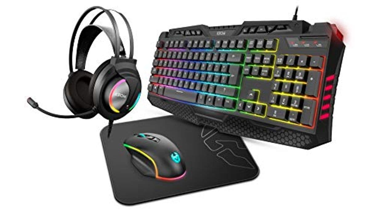 Product Pack Combo Gaming Krom KRITIC SP -NXKROMKRITICSP- RGB