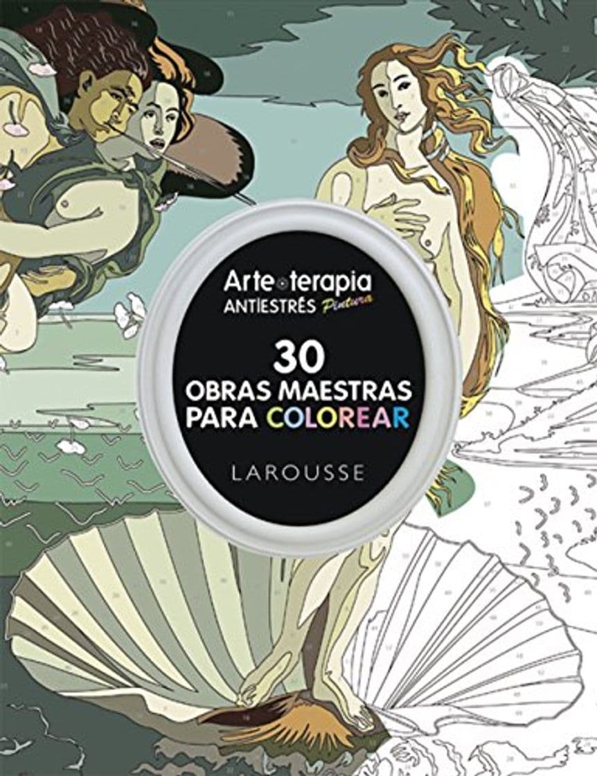 Producto Arte-terapia 30 obras maestras para colorear