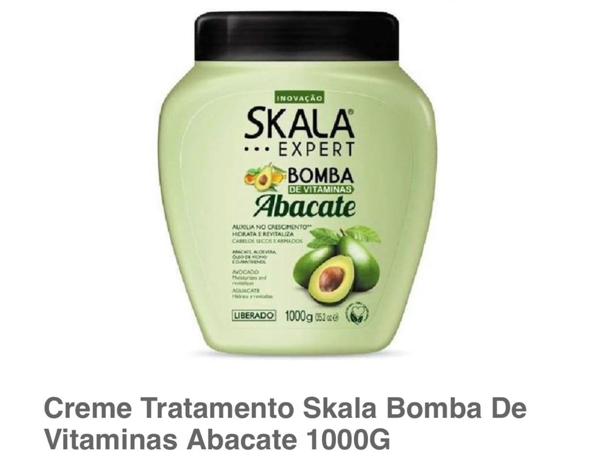 Fashion Creme Tratamento Skala Bomba De Vitaminas Abacate 