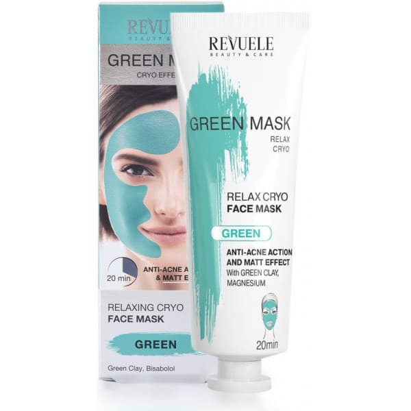 Fashion REVUELE
Máscara Green Efecto Cryo Anti-Acné