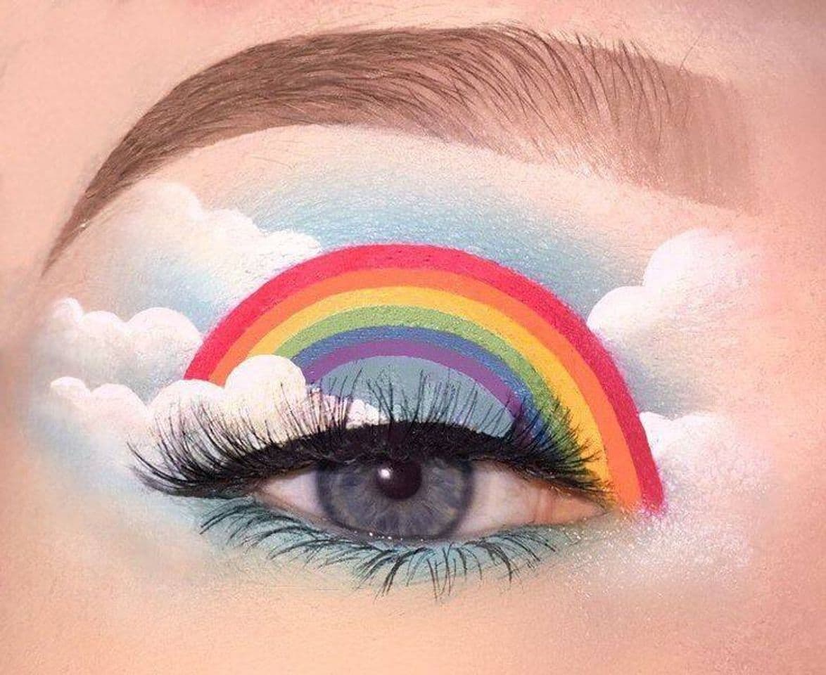 Moda Make arco íris 🌈