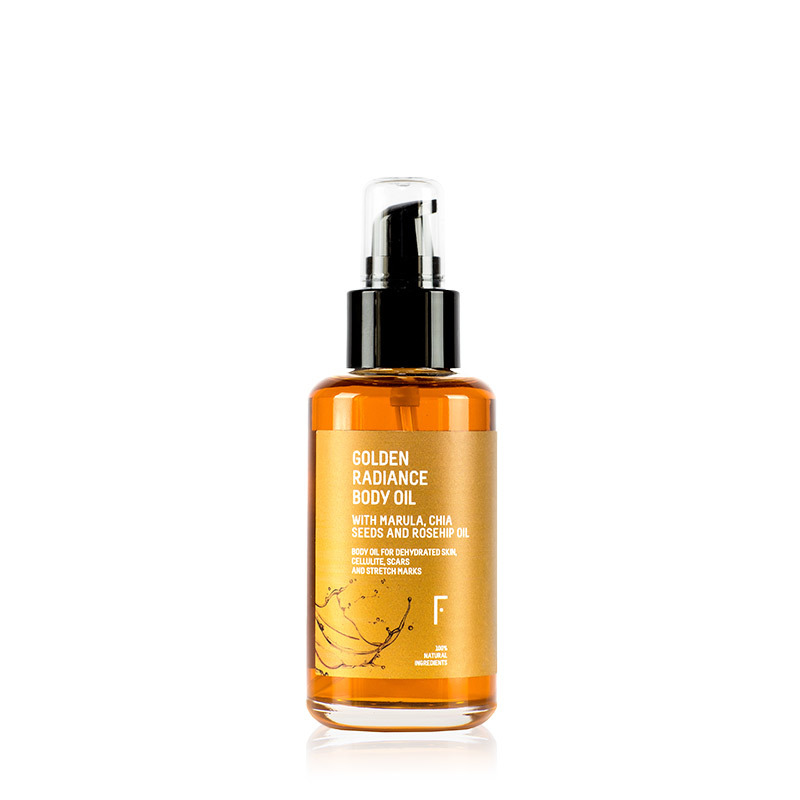 Fashion Aceite Corporal Natural | Golden Radiance | Freshly Cosmetics