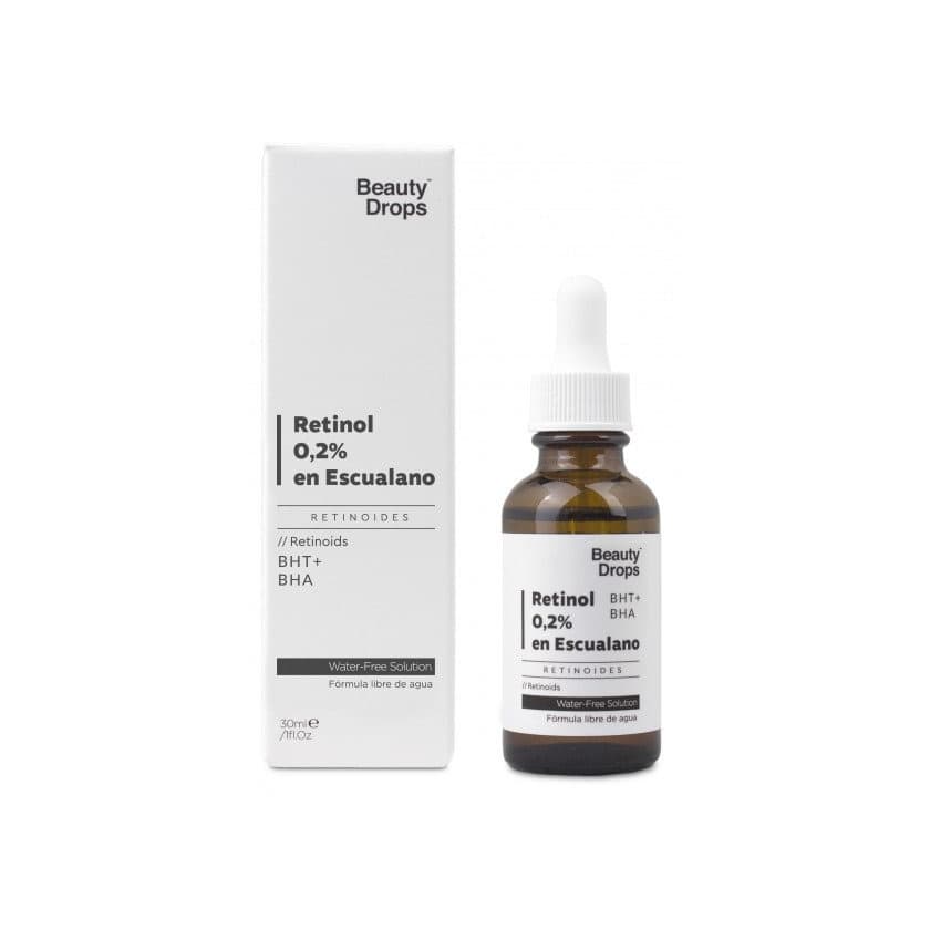 Product Retinol 0'2% en escualano de Beauty Drops