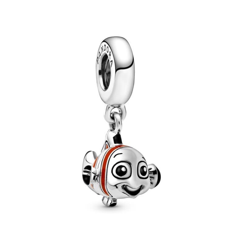 Fashion Charm colgante en plata de ley Buscando a Nemo