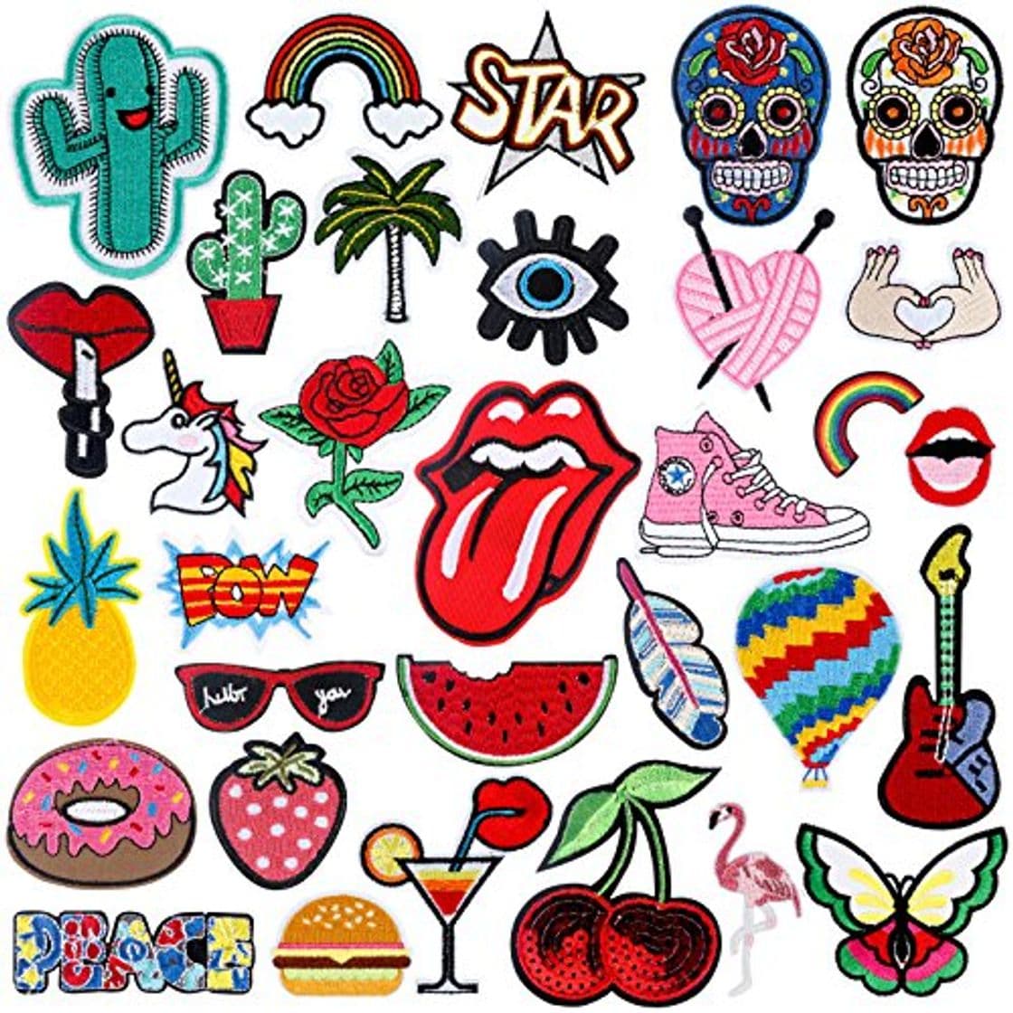 Product Patch Sticker - RYMALL 32 PC Patch Sticker