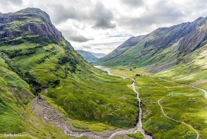 Lugar Glen Coe Valley View Point