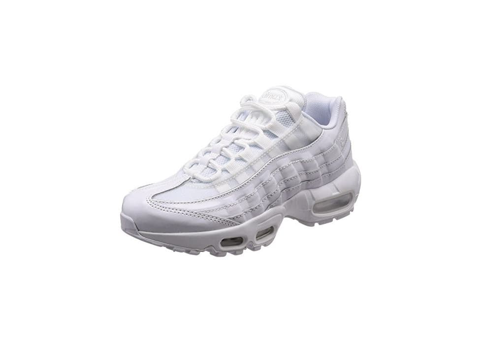 Moda Nike Wmns Air MAX 95, Zapatillas de Gimnasia para Mujer, Blanco