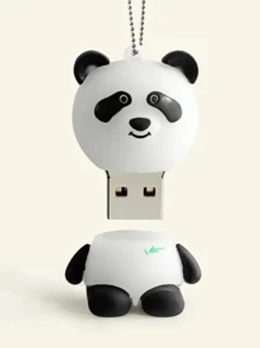 Fashion 1pc Cartoon Panda Shaped USB Flash Drive | SHEIN USA