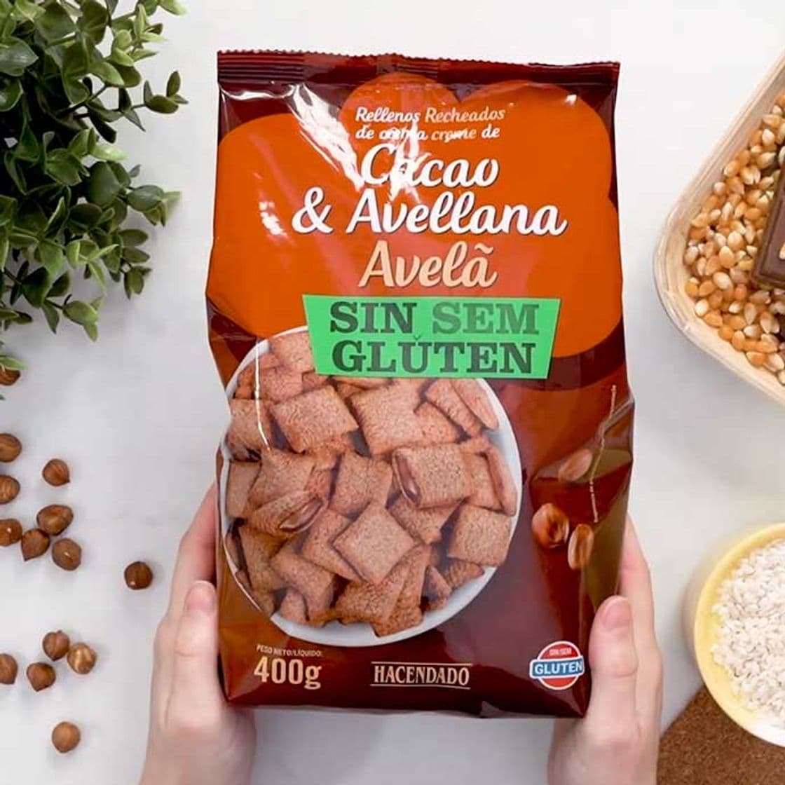 Moda Cereales rellenos de cacao y avellana sin gluten | Hacendado