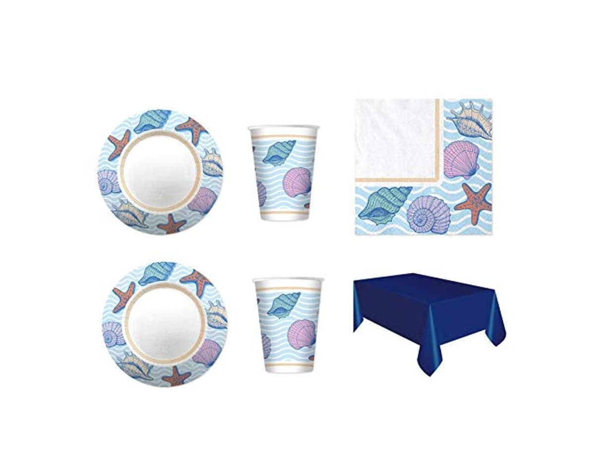 Product Party Store web by casa dolce casa Conchas y Estrellas Marinas Conjunto