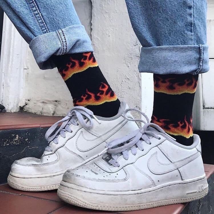 Moda Calcetines de fuego 🔥 