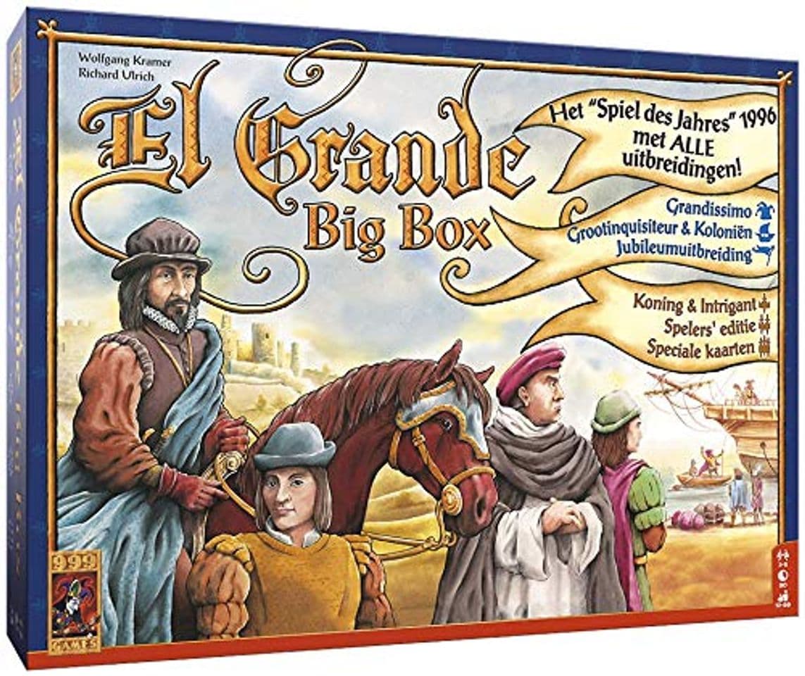 Producto 999 Games El Grande Big Box Estrategia - Juego de Tablero