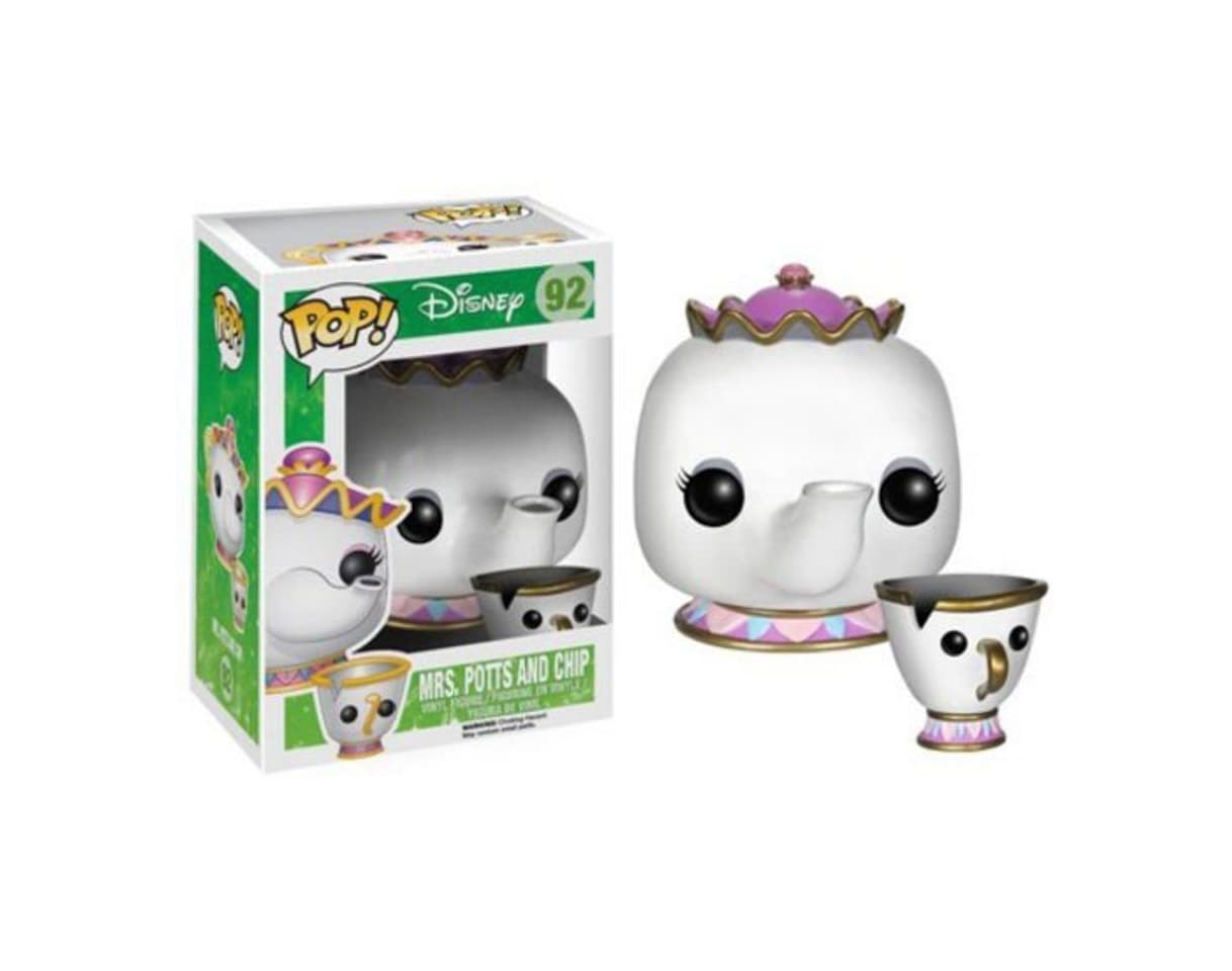 Juego Funko POP! Vinyl: Disney: Mrs. Potts and Chip