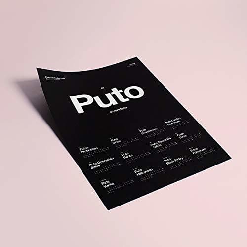 Book El Puto Calendario 2020