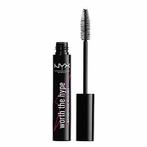 Beauty NYX Professional Makeup Máscara de pestañas Worth the Hype Waterproof Mascara, Volumen