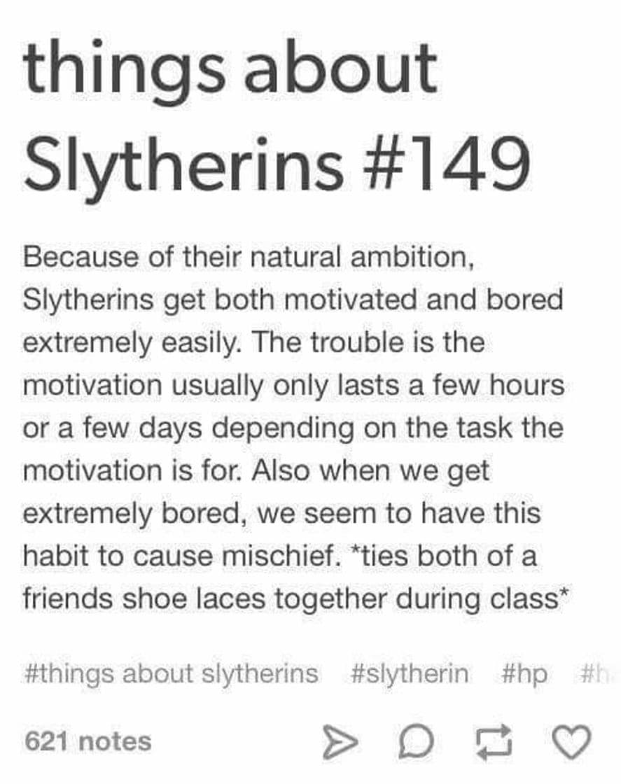 Moda Slytherin facts 