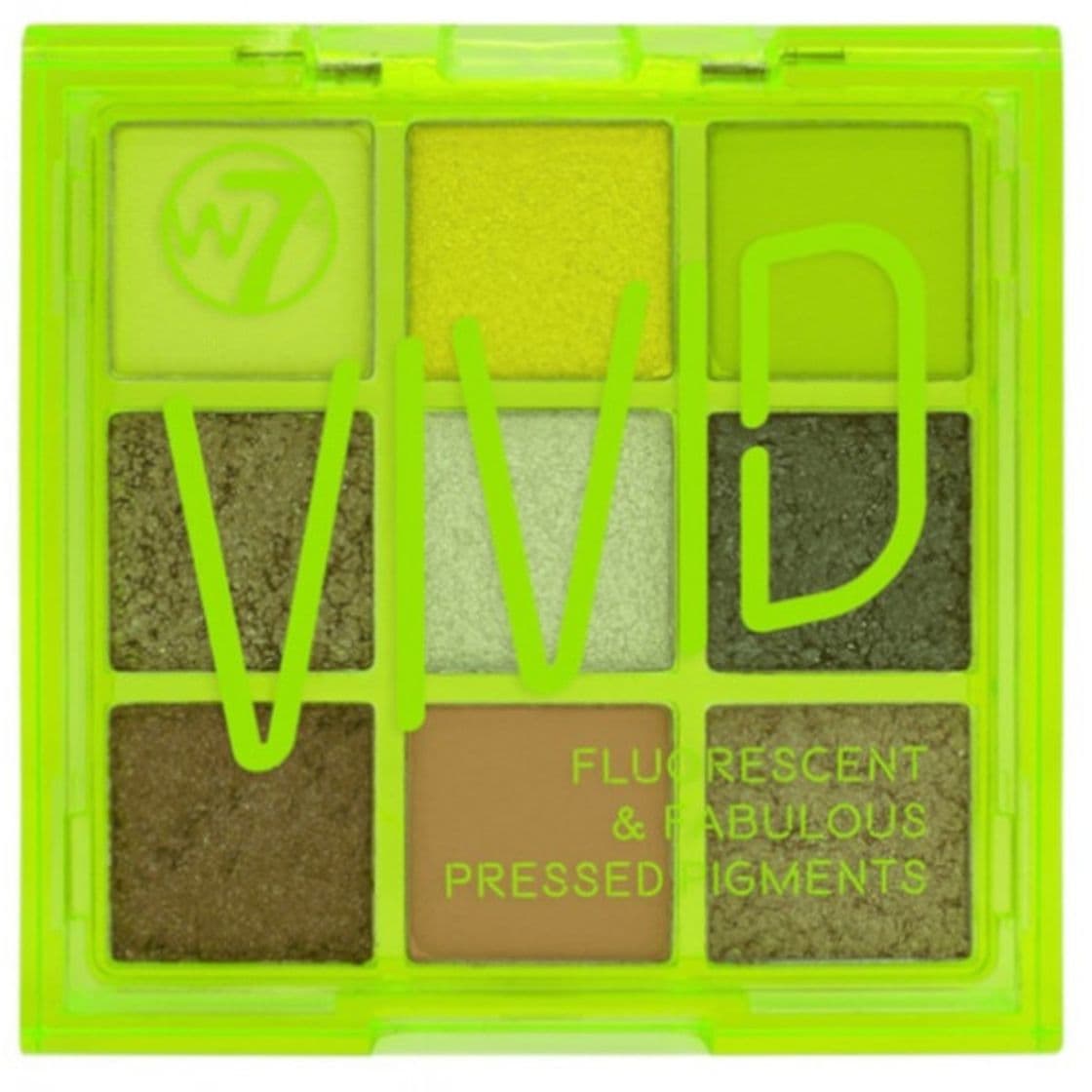 Moda Vivid Paletas de Pigmentos Prensados W7 Amarillo