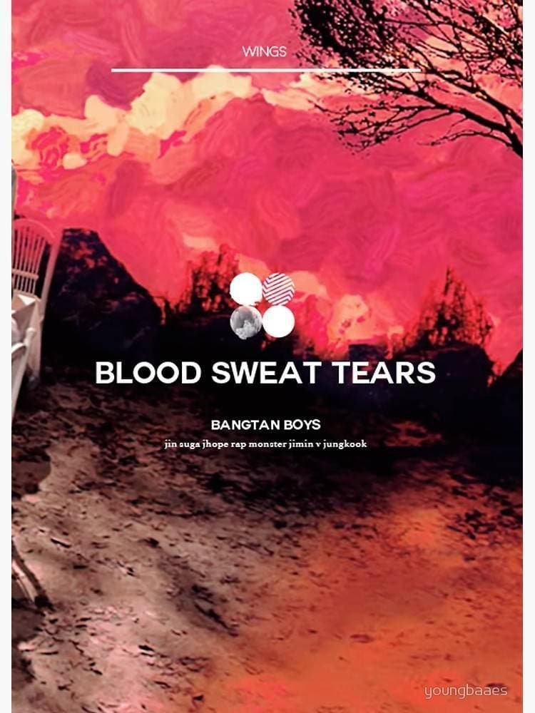 Moda Blood Sweat & Tears - BTS