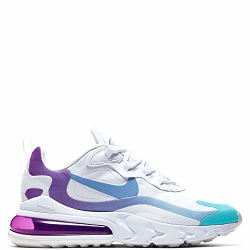 Moda Zapatillas Deportivas de Mujer NIKE Air MAX 270 React en Tela Blanca