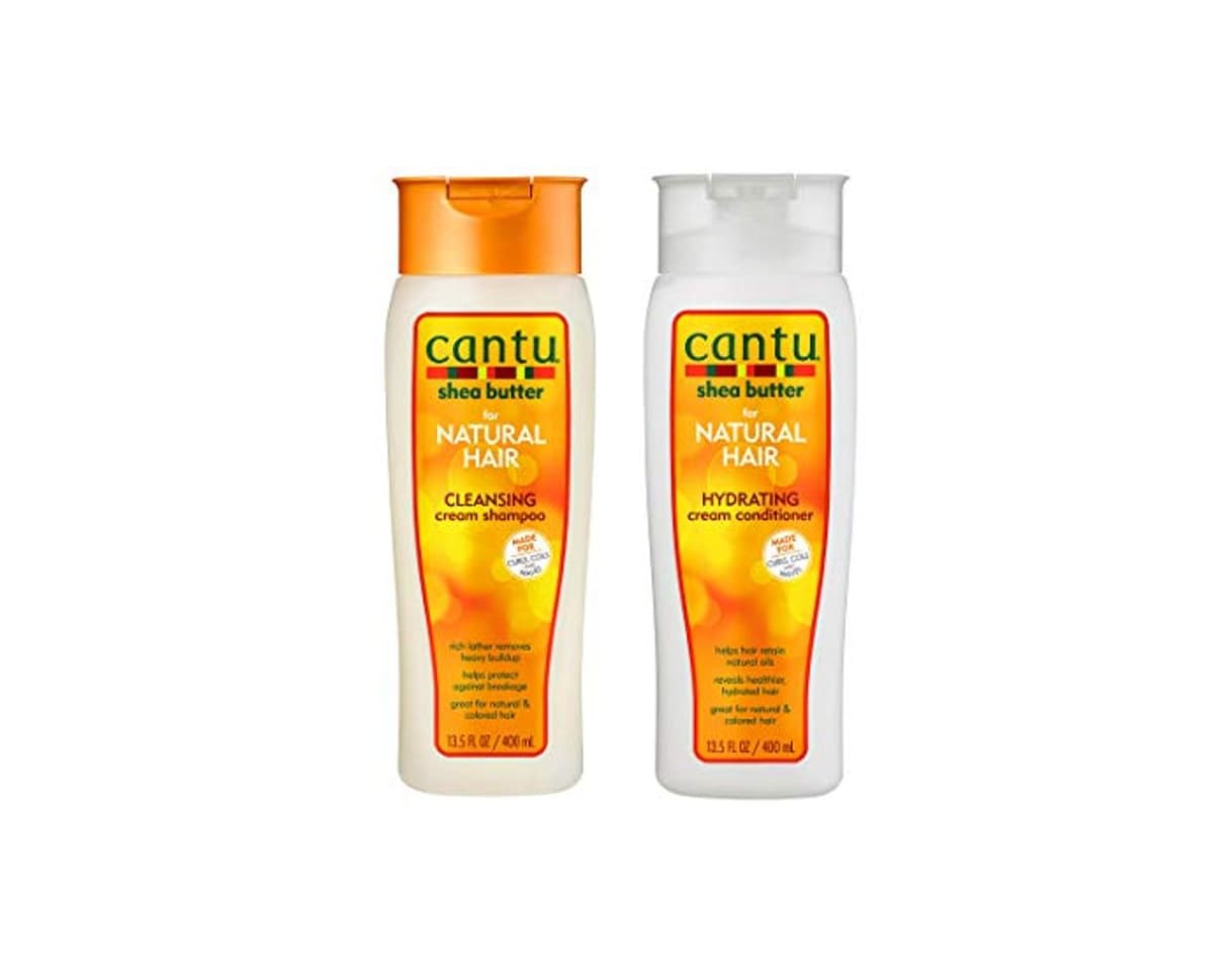 Beauty Cantu Shea Butter for Natural Hair Shampoo and Conditioner SULFATE FREE by