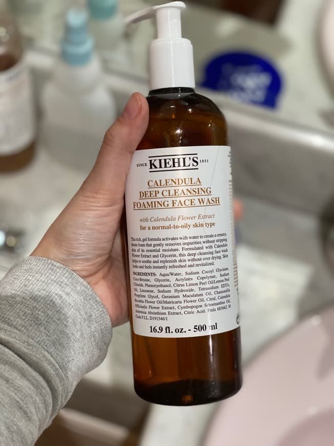 Producto Limpiador facial con caléndula de Kiehl’s