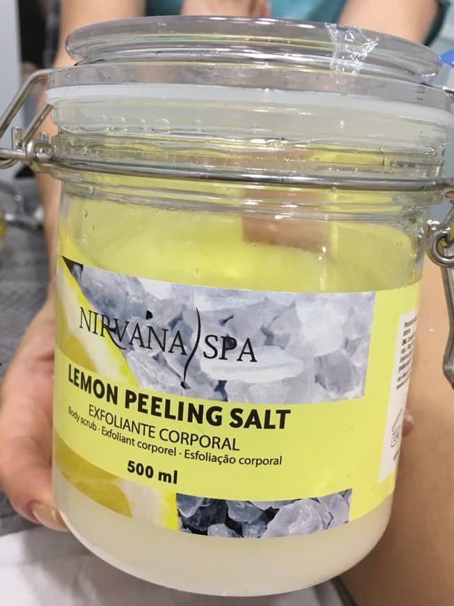 Producto NIRVANA SPA LEMON PEELING SALT 500 ML