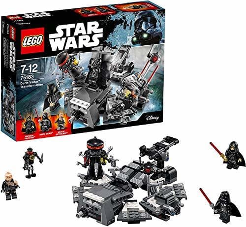 Producto LEGO Star Wars - Transformación de Darth Vader, set de Juguete para