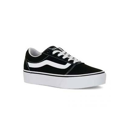 Moda Vans Ward - Zapatillas para Mujer, Negro